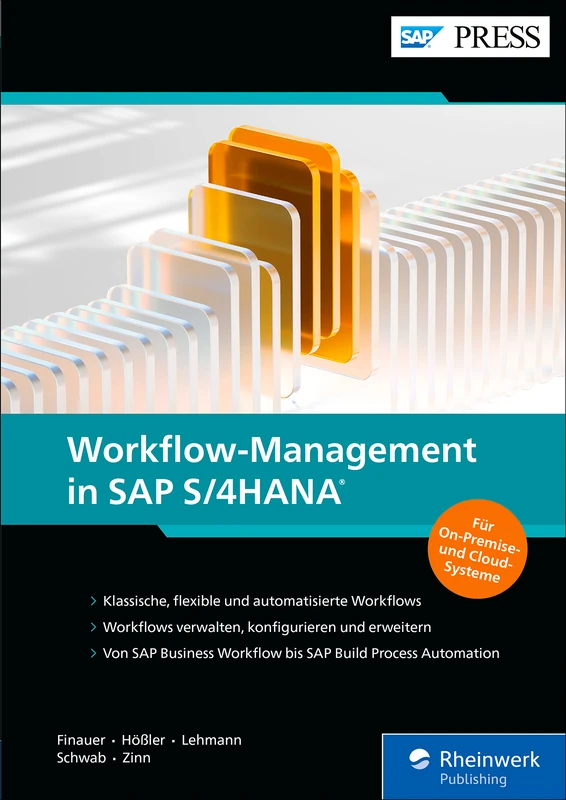 Buchcover: Workflow-Management in SAP S/4HANA